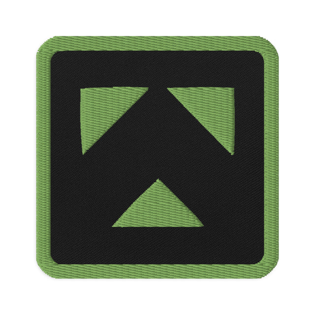 Typerium Embroidered Patch Green