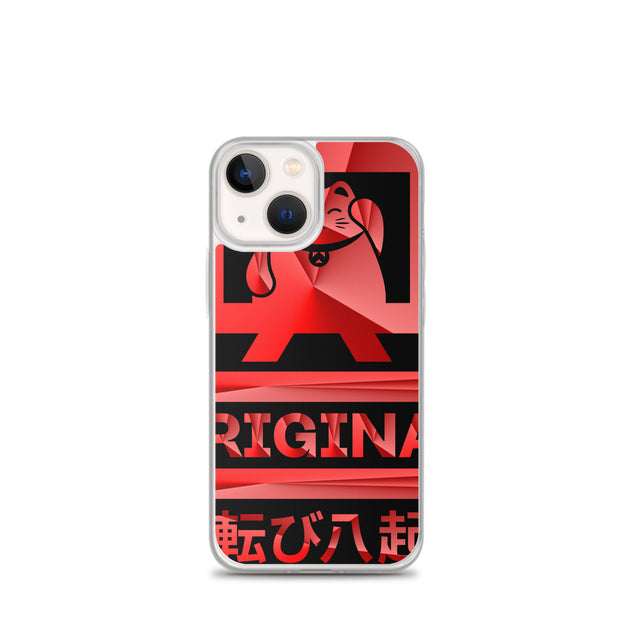 Beckoning Lucky Cat Phone Case iPhone® Chilli