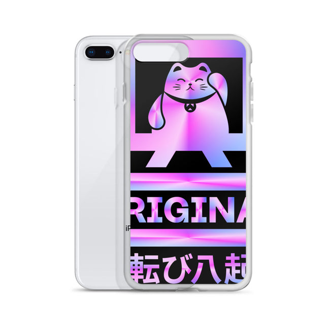 Beckoning Lucky Cat Phone Case iPhone® Bubblegum