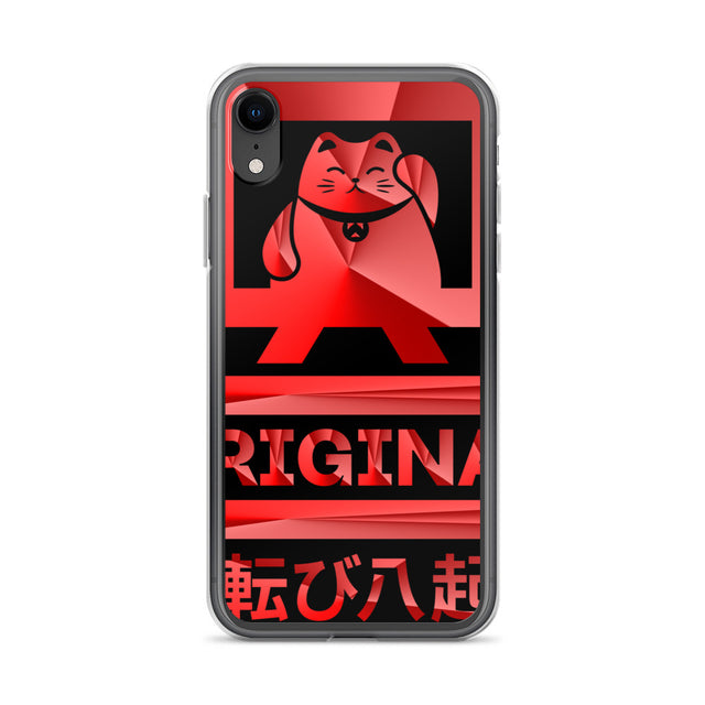 Beckoning Lucky Cat Phone Case iPhone® Chilli